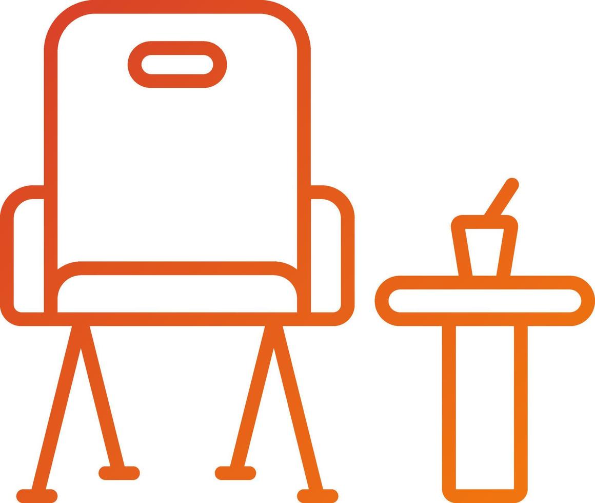 First Lounge Icon Style vector