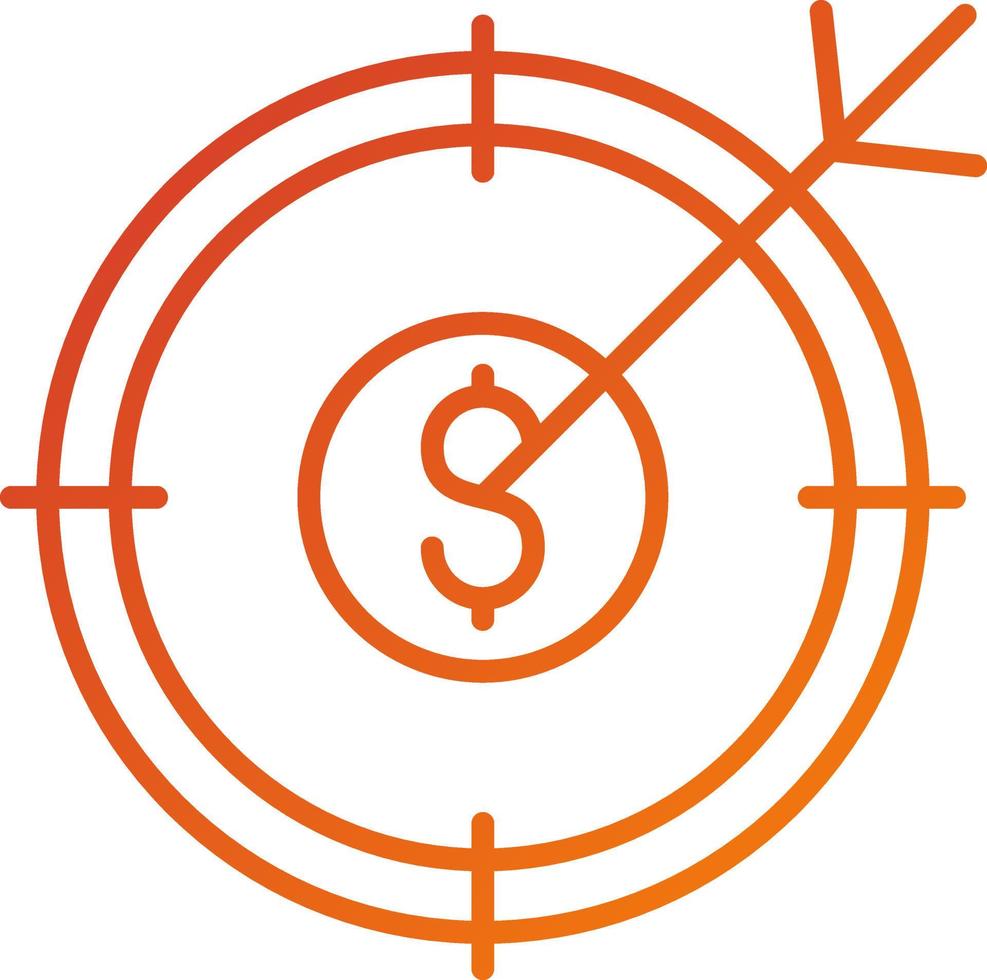 Mission Icon Style vector