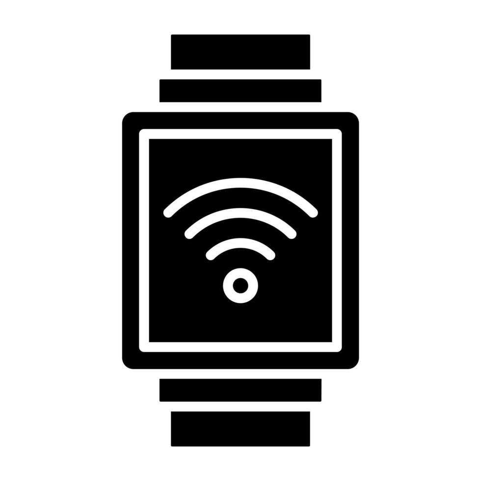 Smart Watch Icon Style vector