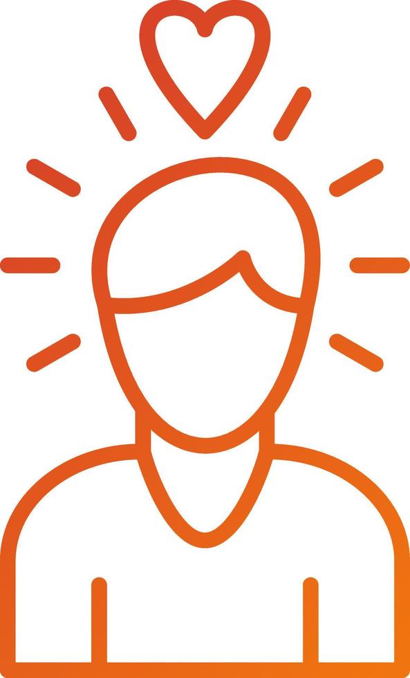 Self Importance Icon Style vector