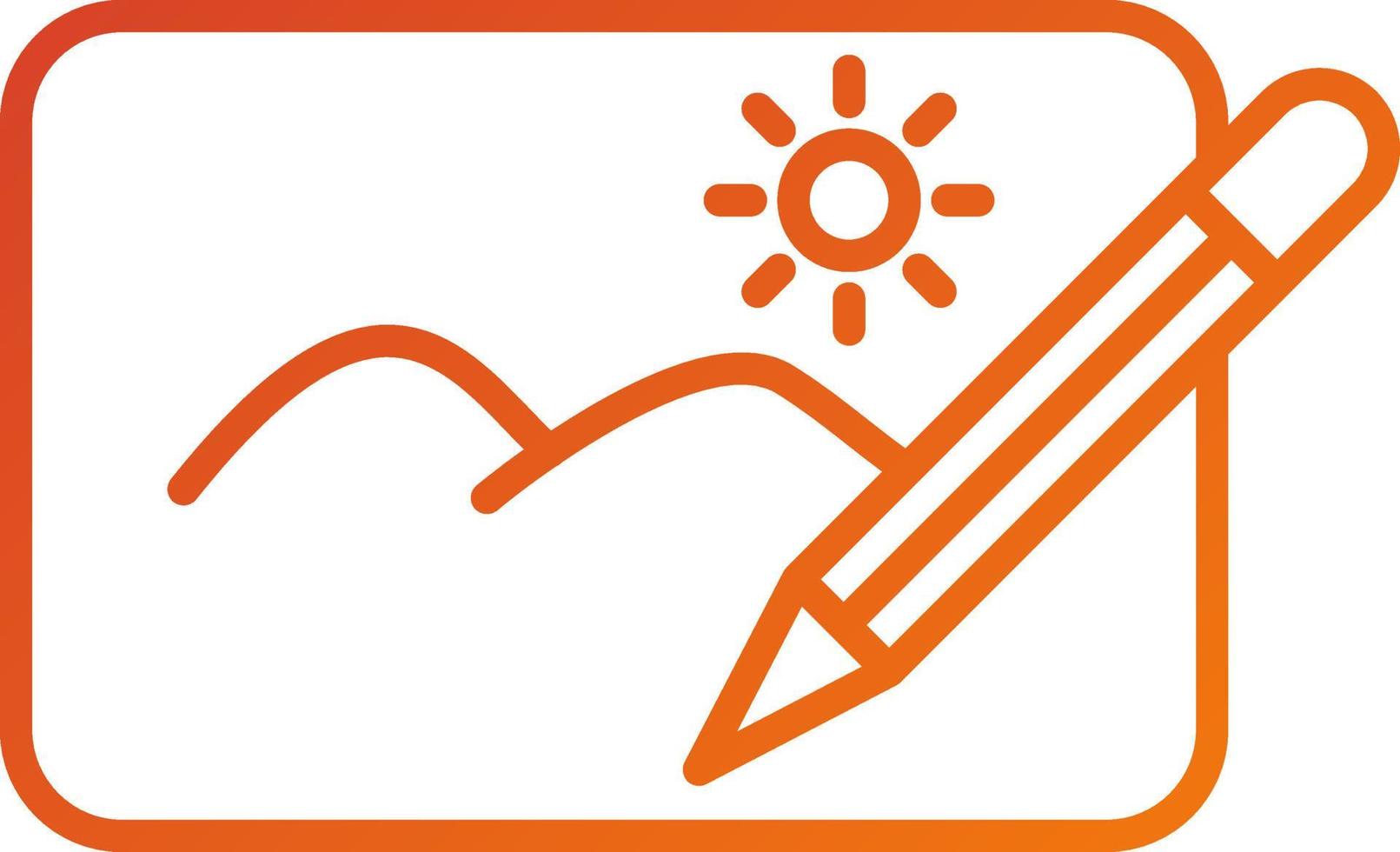Drawing Icon Style vector
