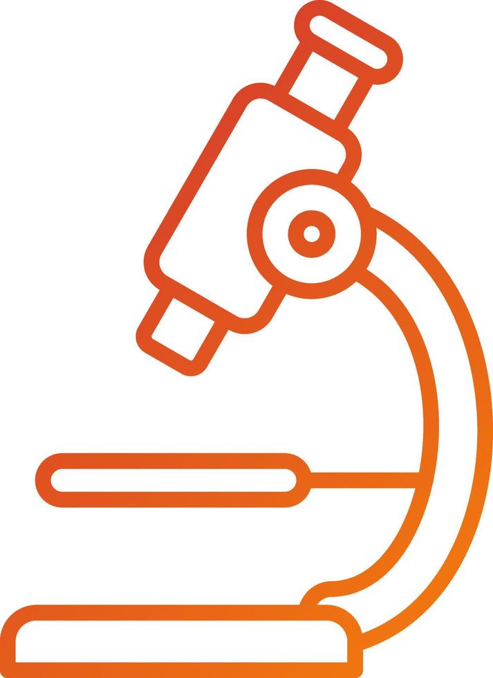 Microscope Icon Style vector