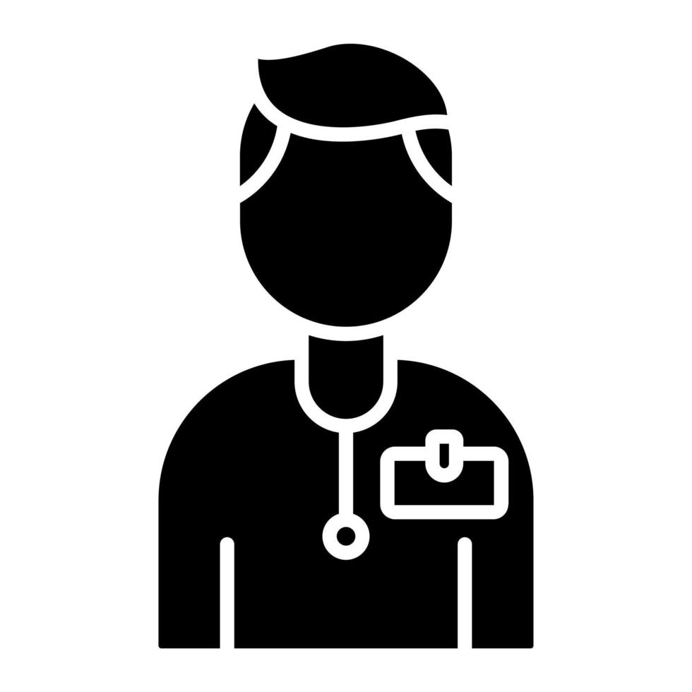 PR Specialist Male vector icon