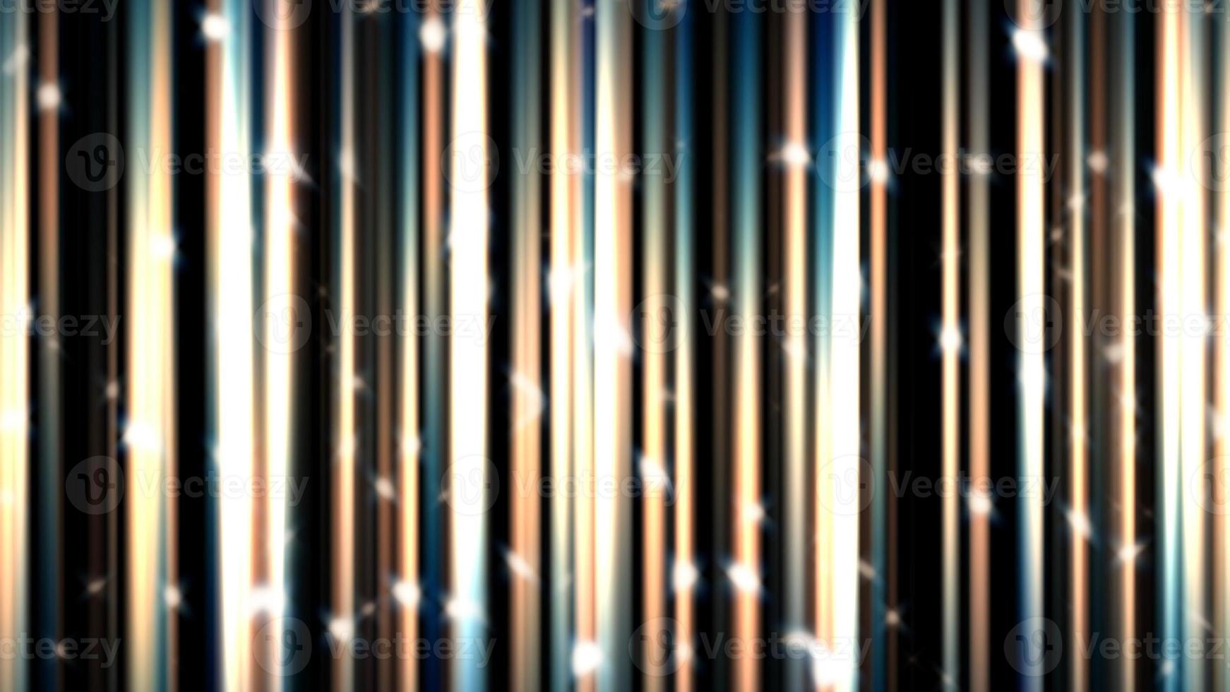 Light stripes curtain in glitter background photo