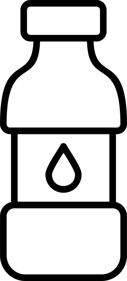 Water Bottle vector icon