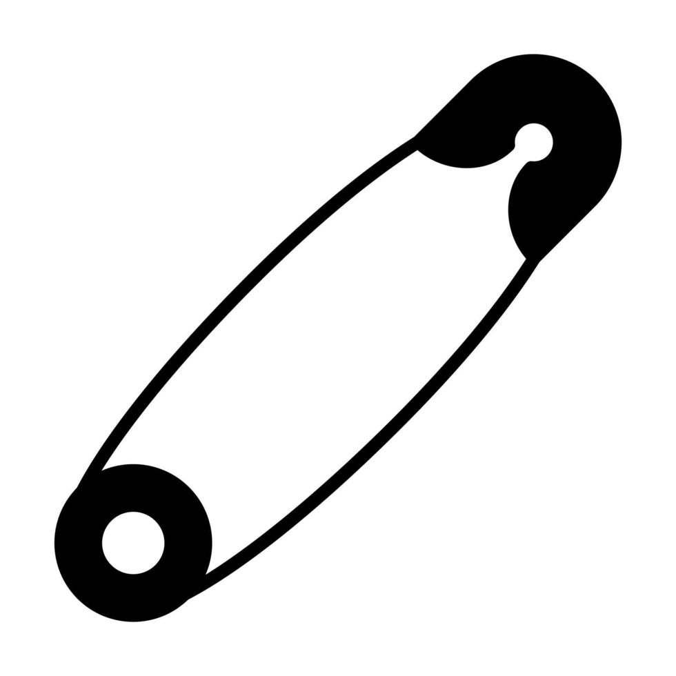 Safety Pin vector icon