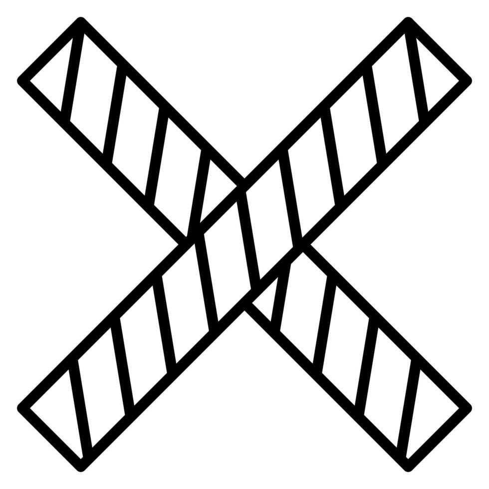 Police Line vector icon