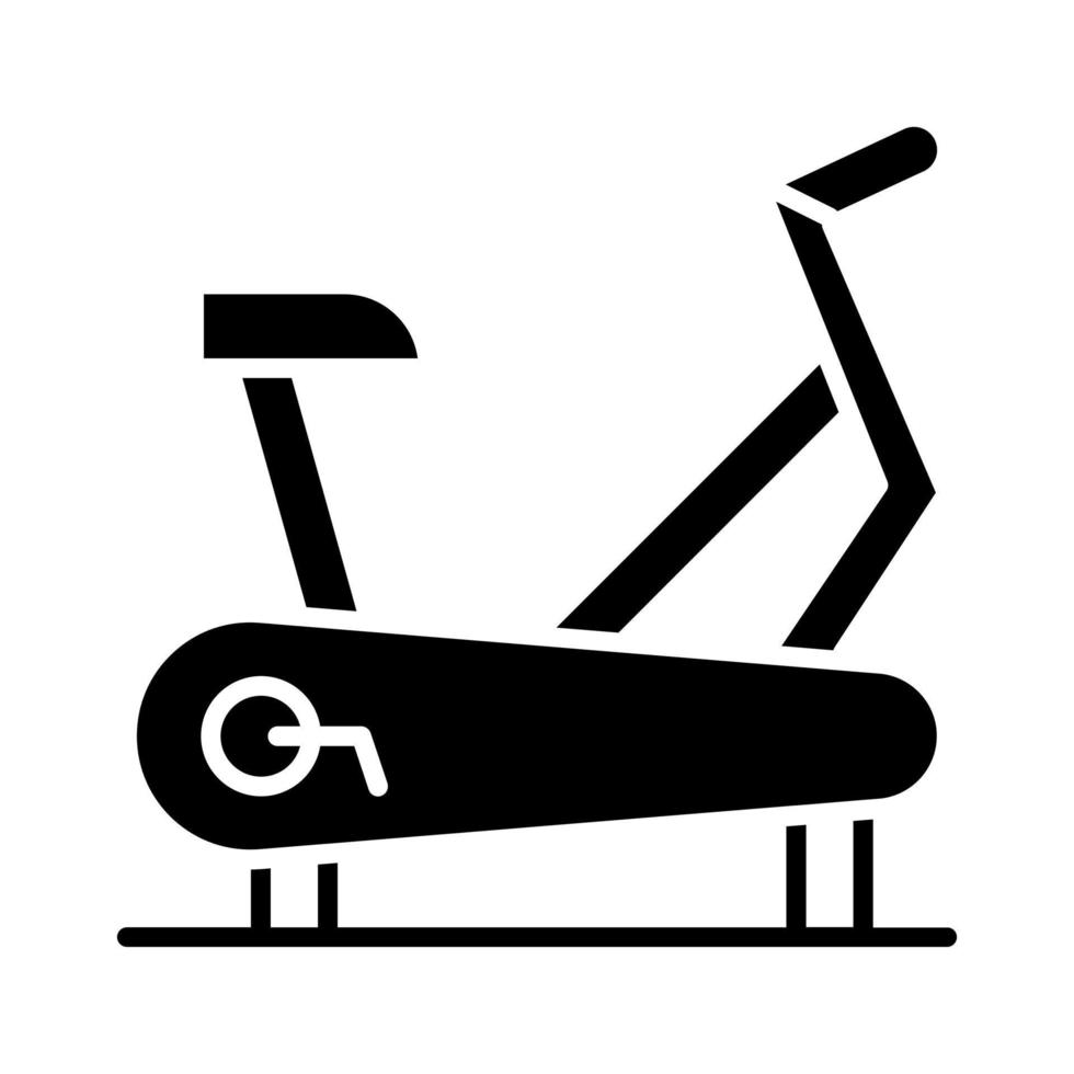Stationery Bike vector icon