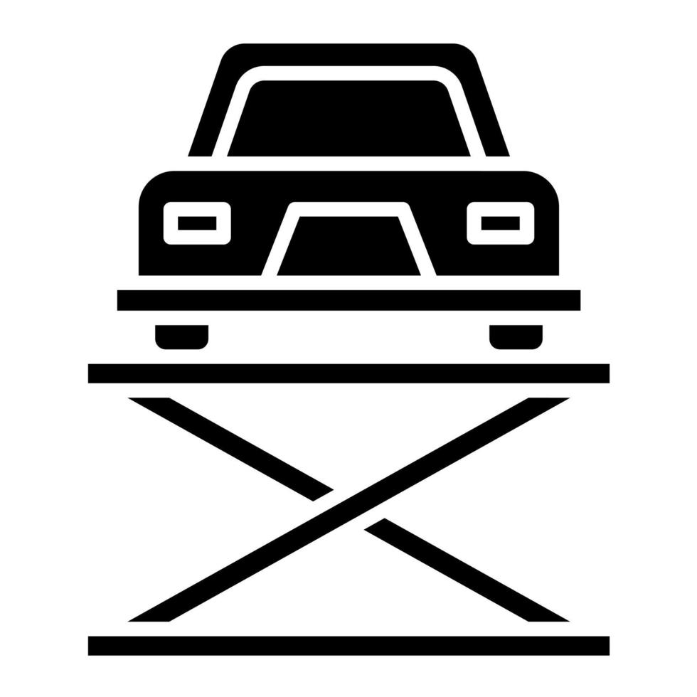 Car Lift vector icon