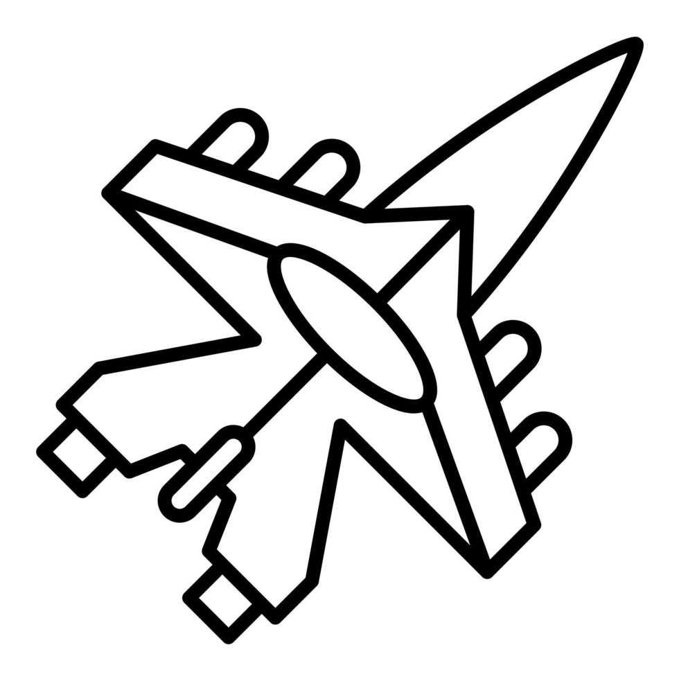 Jet vector icon