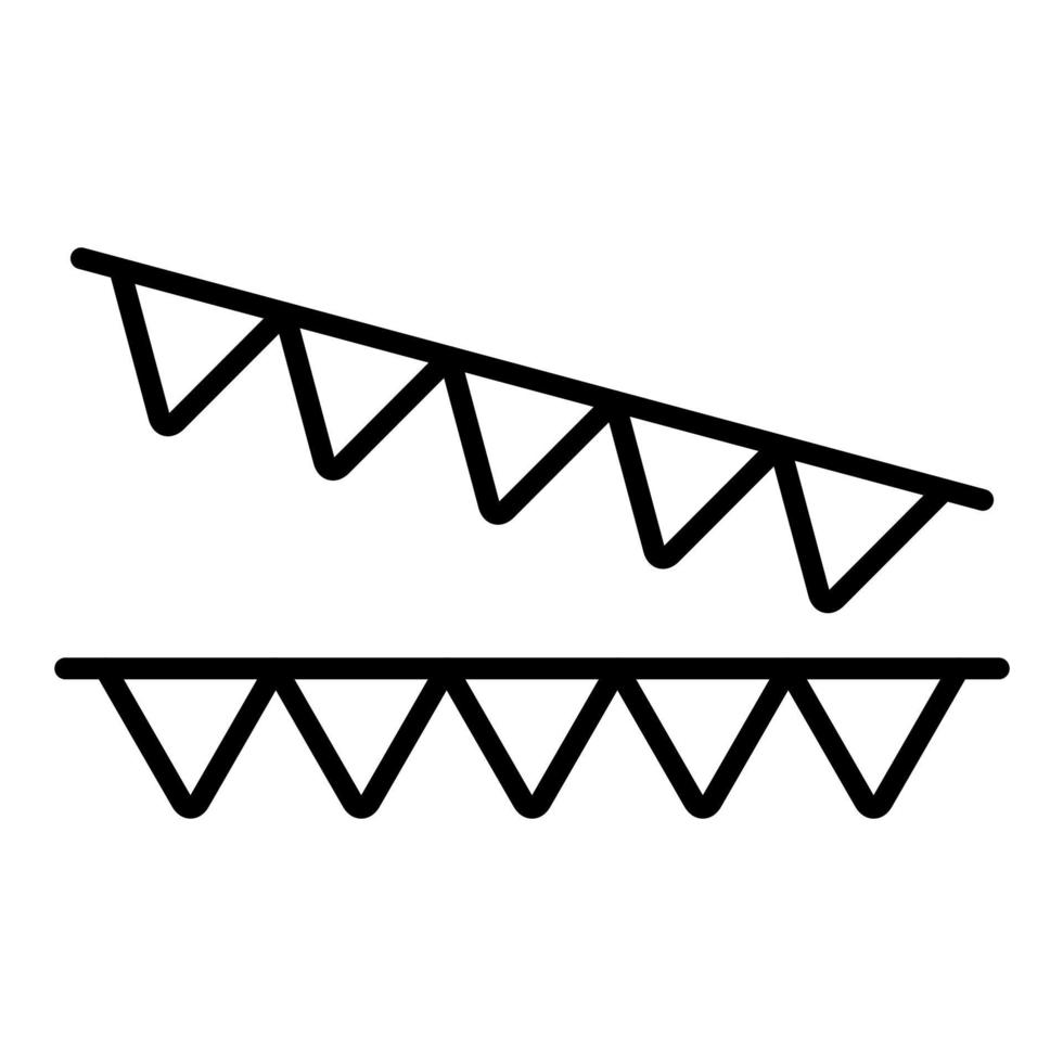 Garland vector icon