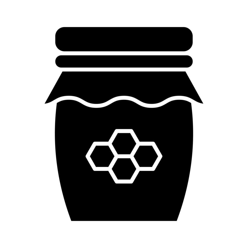 Honey Jar vector icon