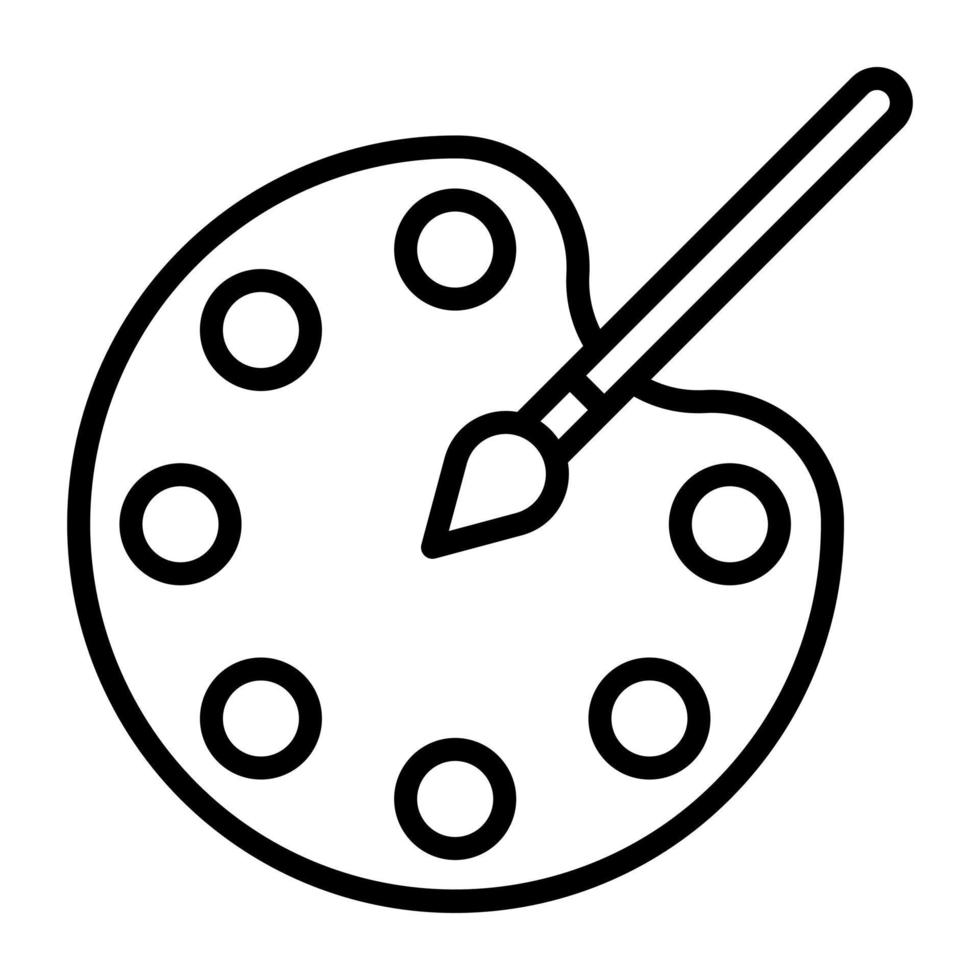 Color Palette vector icon 21648221 Vector Art at Vecteezy