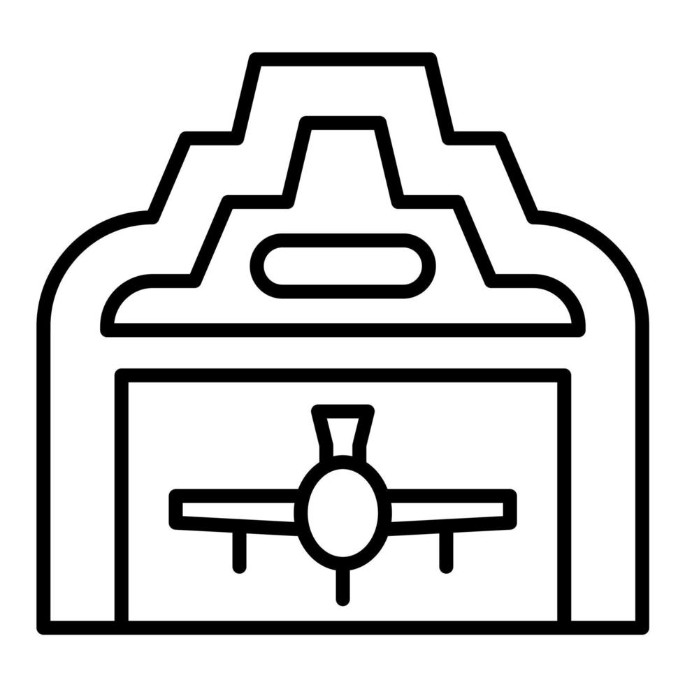 Hangar vector icon