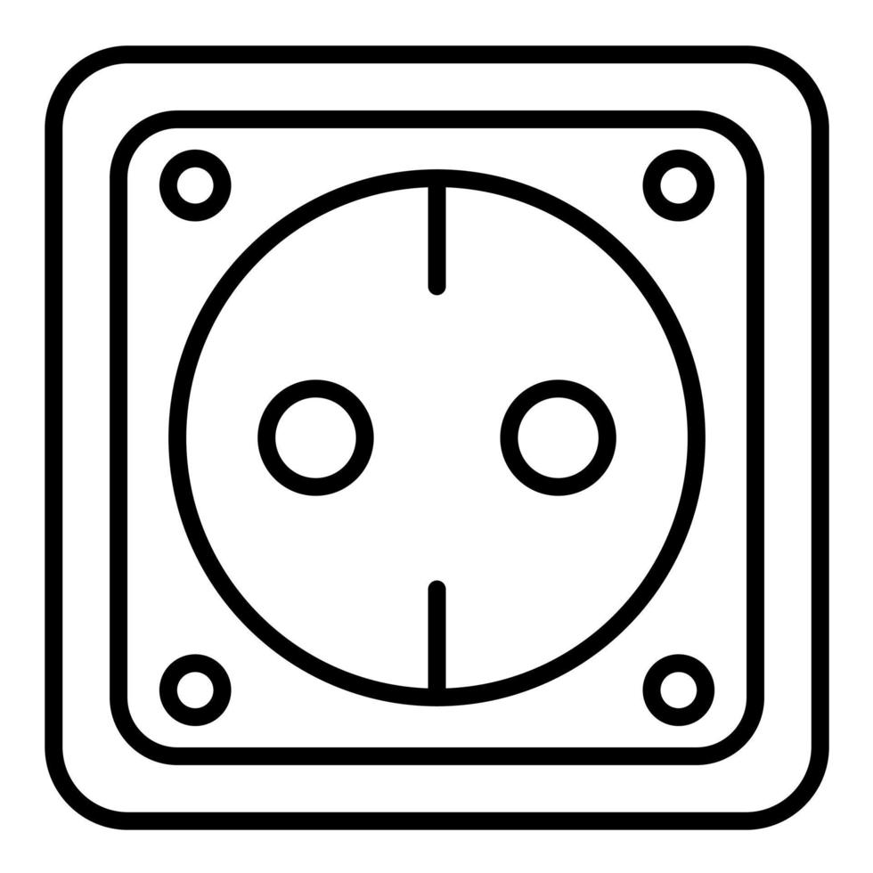 Socket vector icon