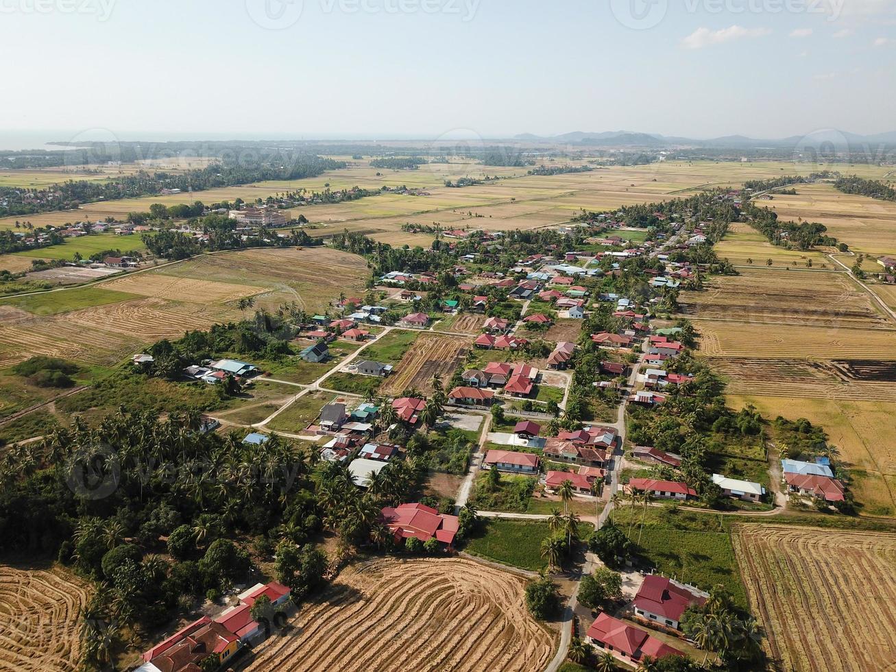 Malays village at Penaga photo