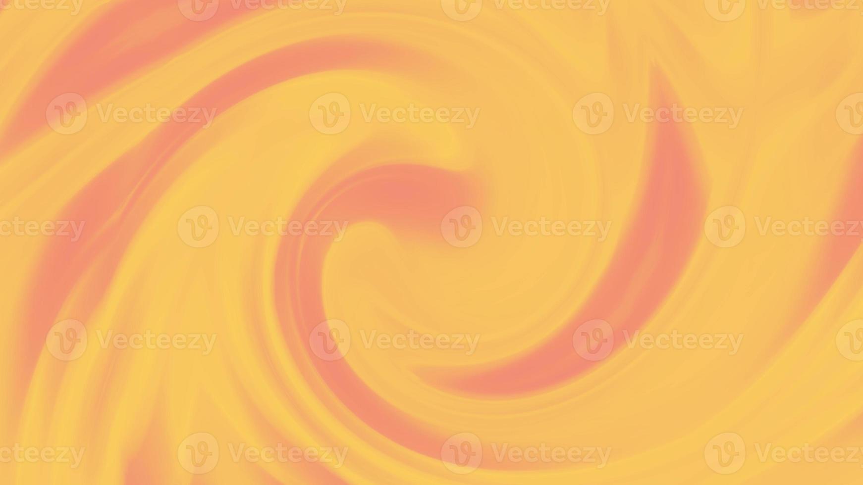 Orange spin in center gradient wavy background photo