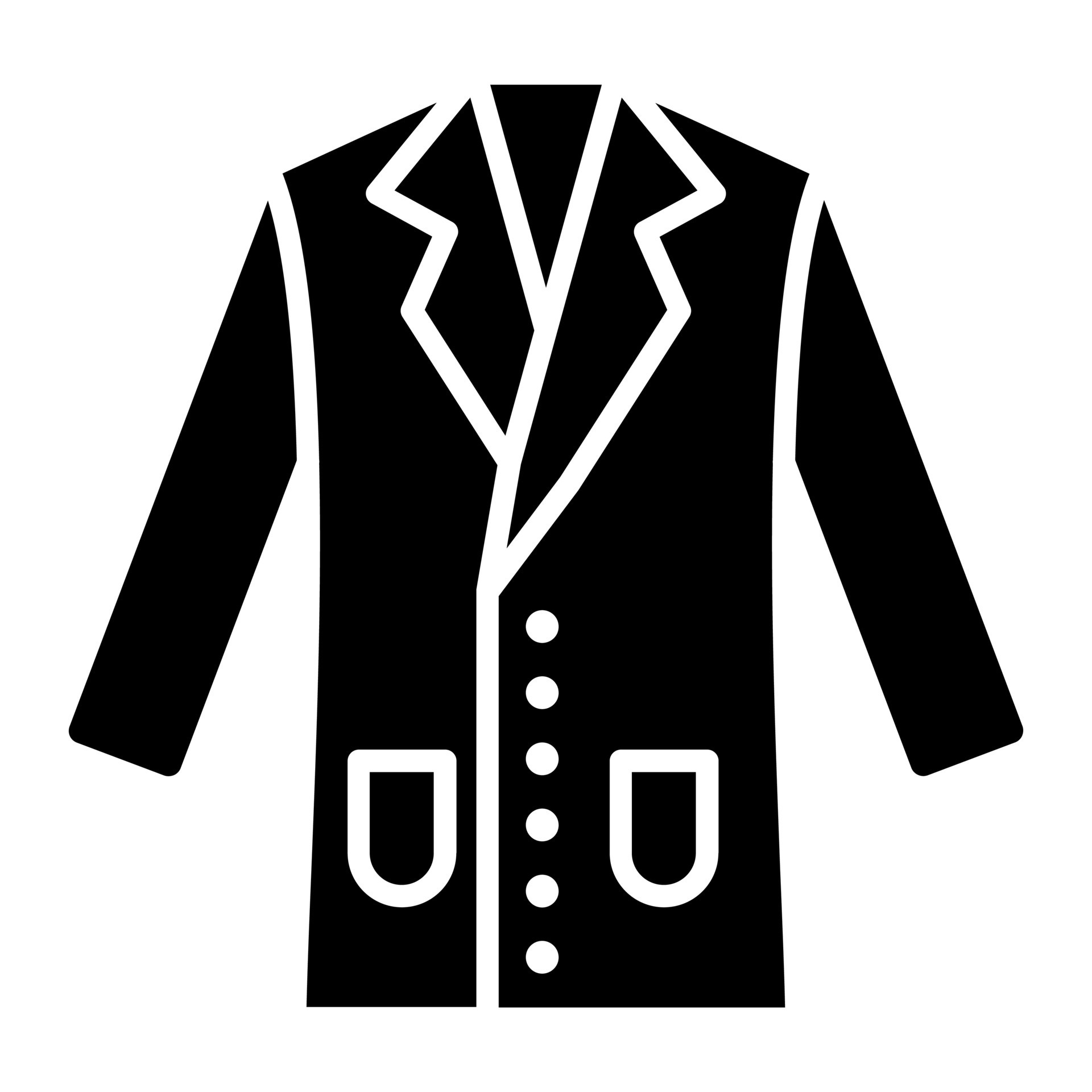 Lab Coat vector icon 21648629 Vector Art at Vecteezy