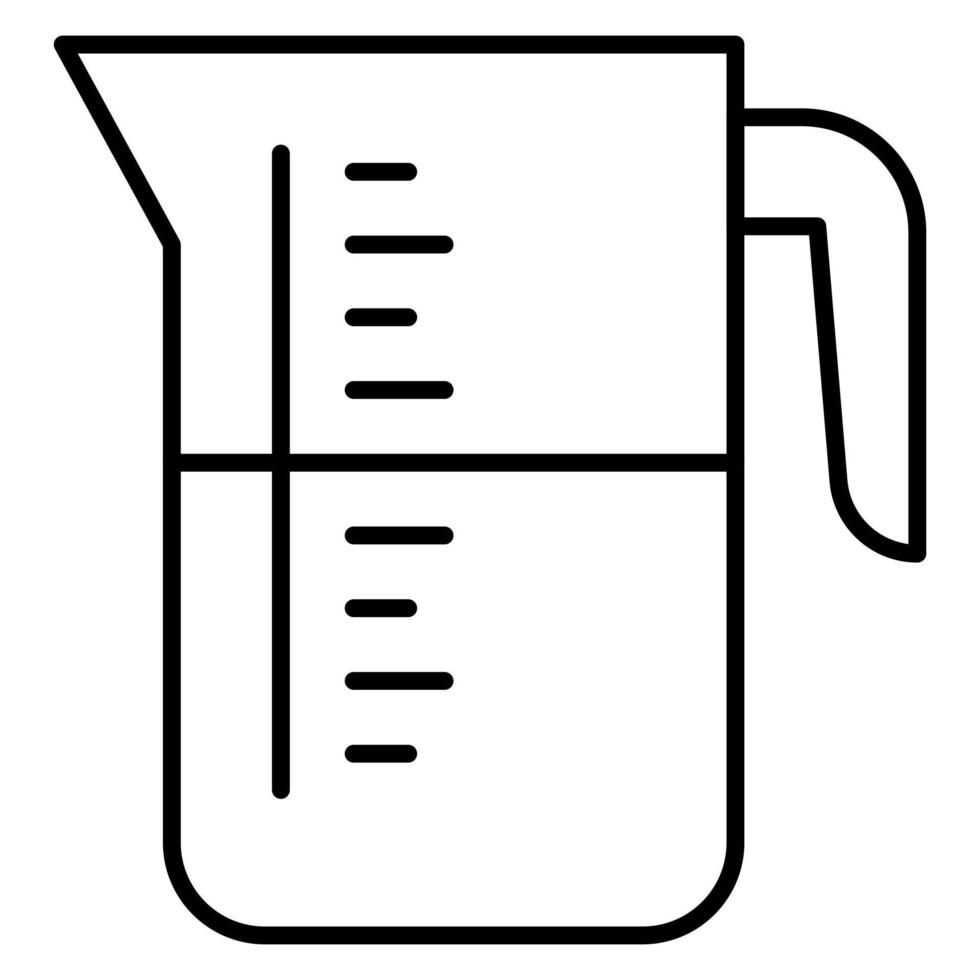 Measuring Cup vector icon