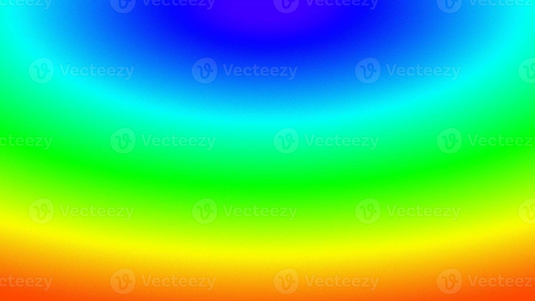 Glow rainbow radial color from upper center photo