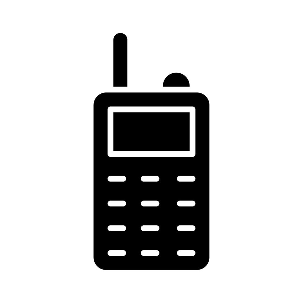 Walkie Talkie vector icon