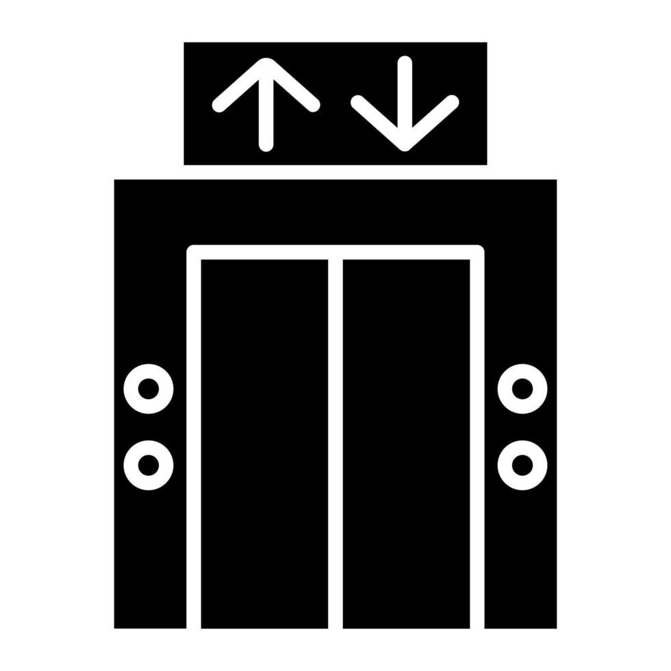 Elevator vector icon