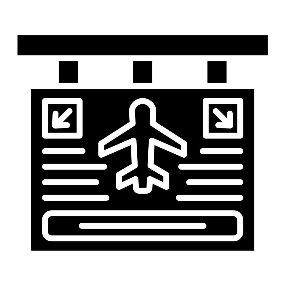 Boarding Gate vector icon