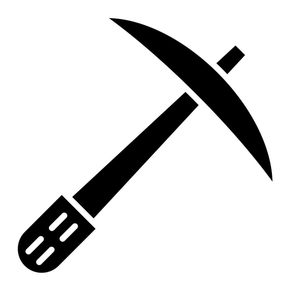 Pickaxe vector icon