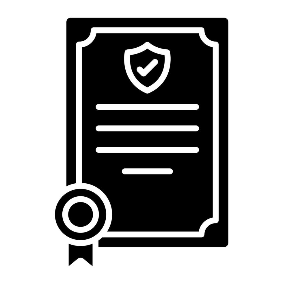 Patent vector icon