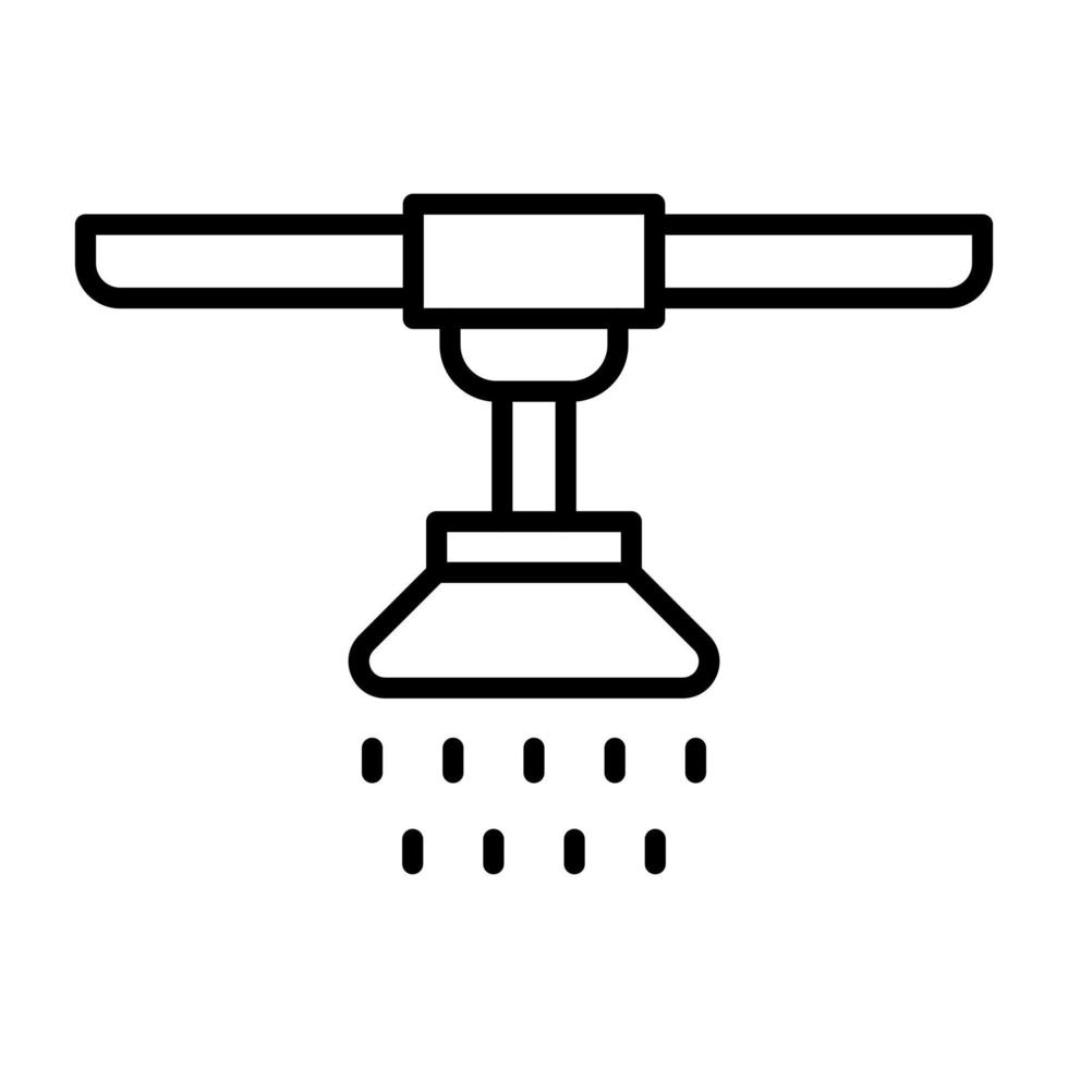 Sprinkler vector icon