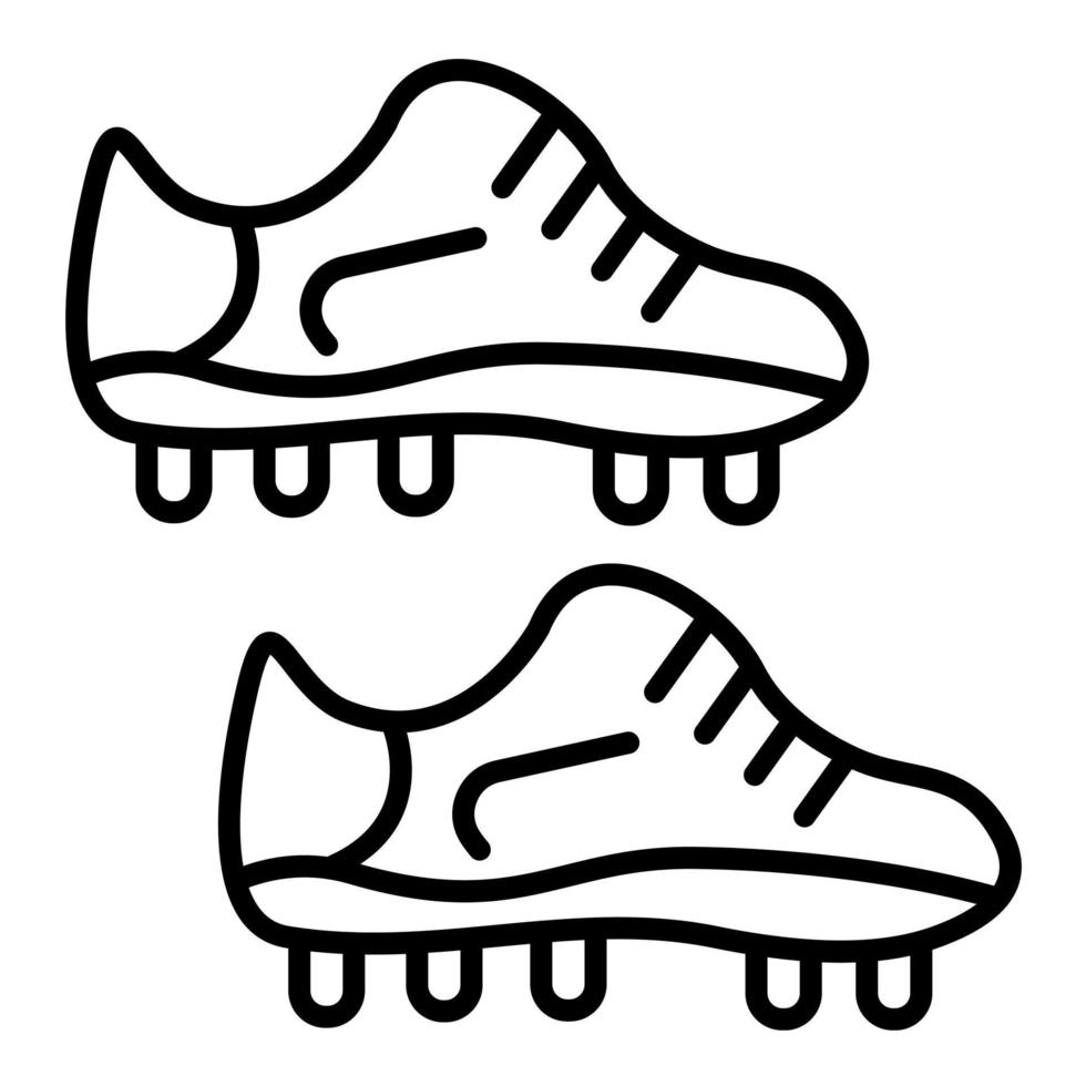 Cleats vector icon