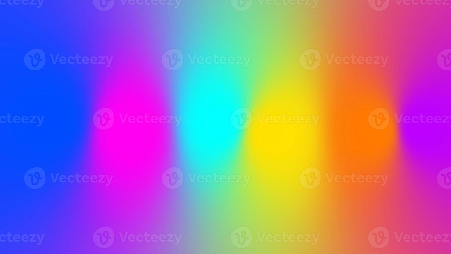 Colorful gradient of 6 color mix background photo