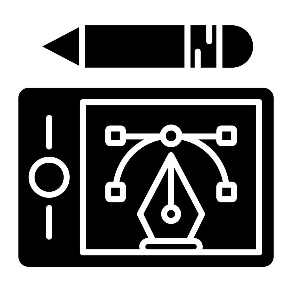 Graphic Tablet vector icon