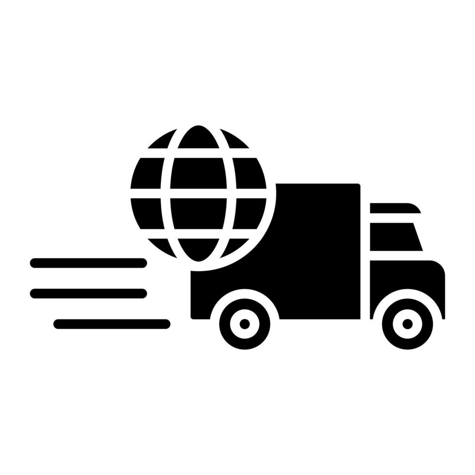 Worldwide Shipping vector icon