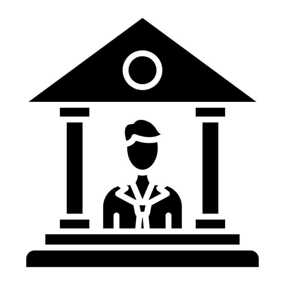 Personal Banking vector icon