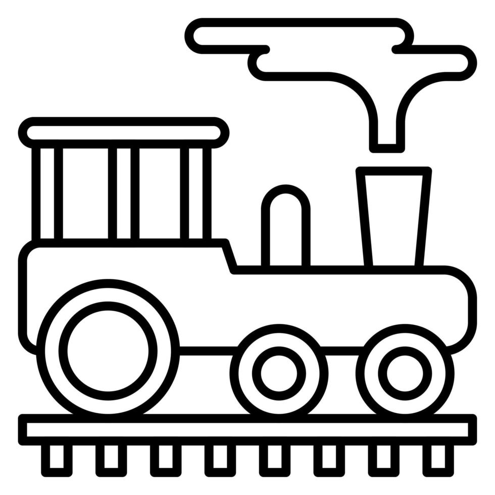 Steam Train vector icon