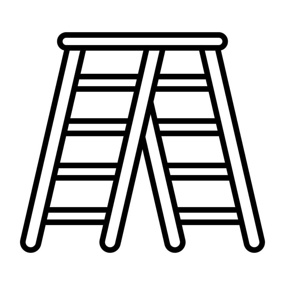 Stepladder vector icon