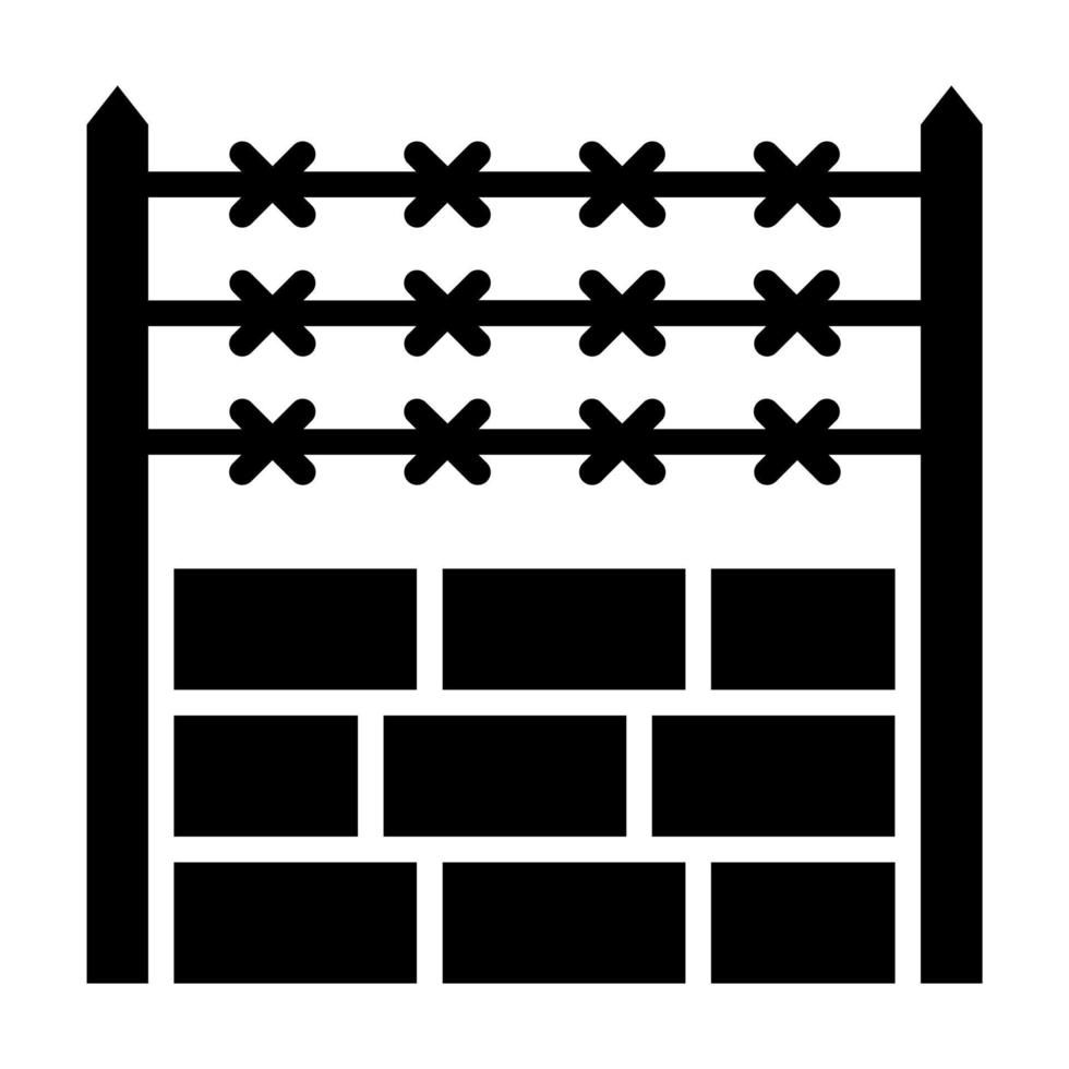 Fence Wire vector icon