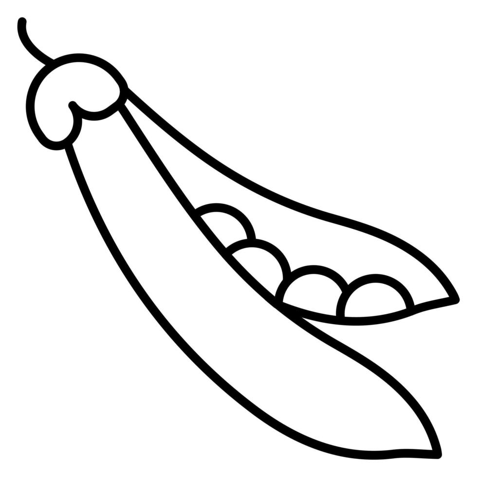 Peas vector icon