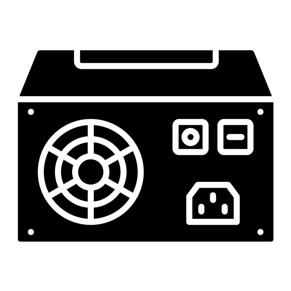 Power Supply vector icon