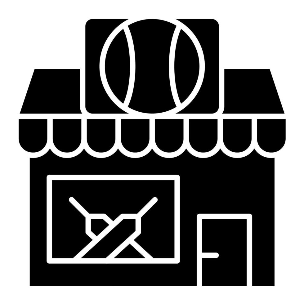 Sports Shop vector icon