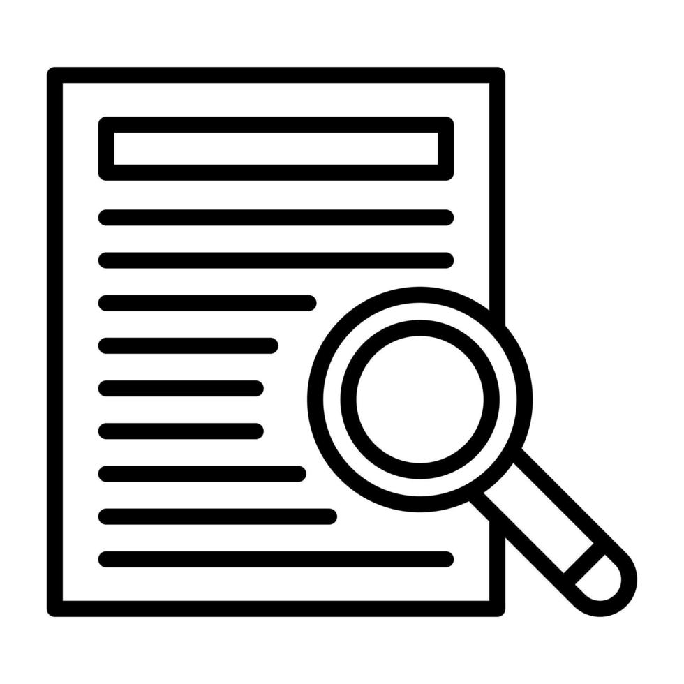 Evidence vector icon