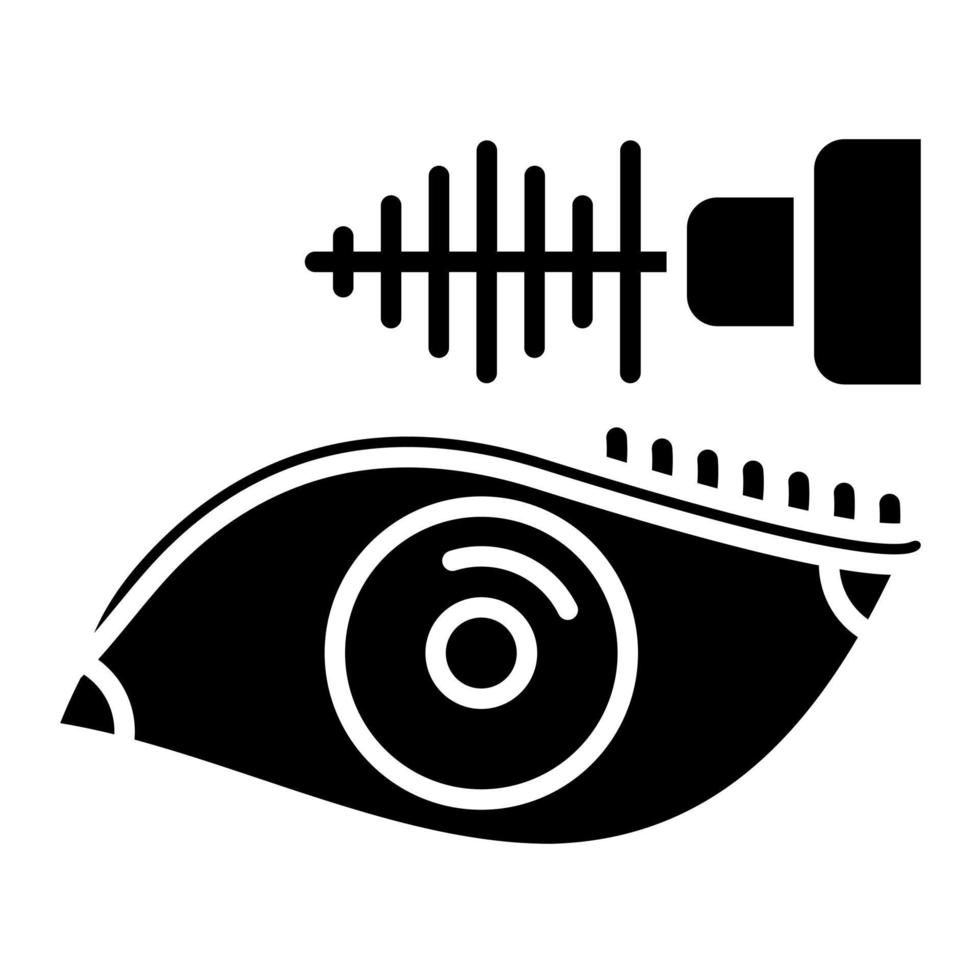 Eyelash vector icon