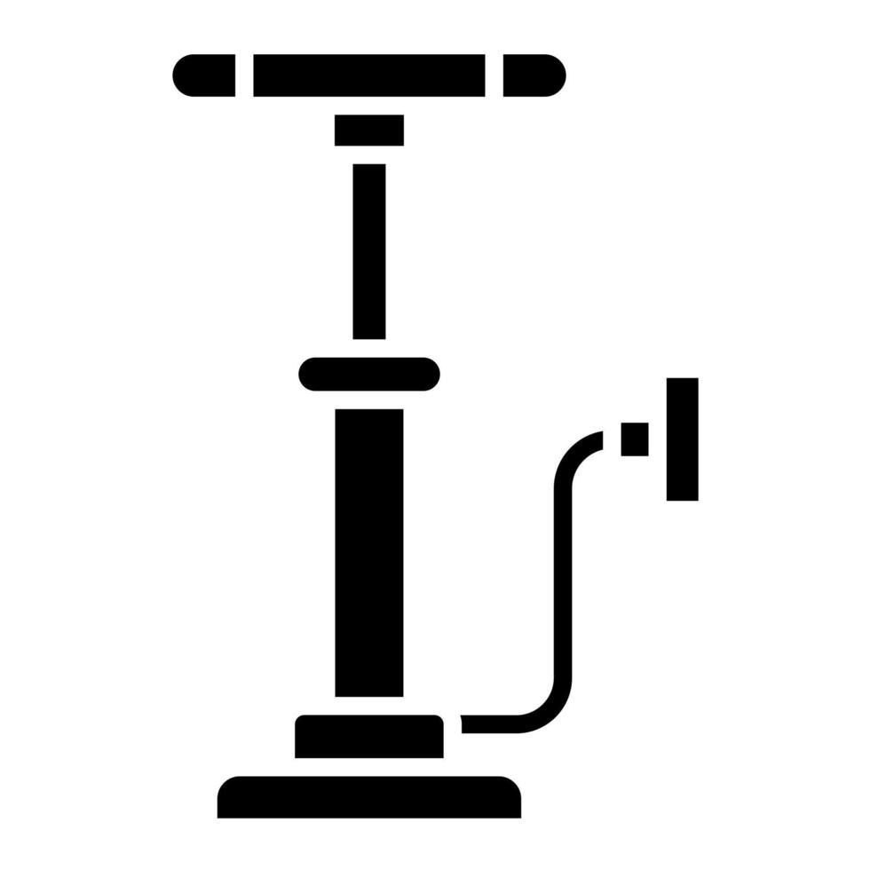 icono de vector de bomba de aire