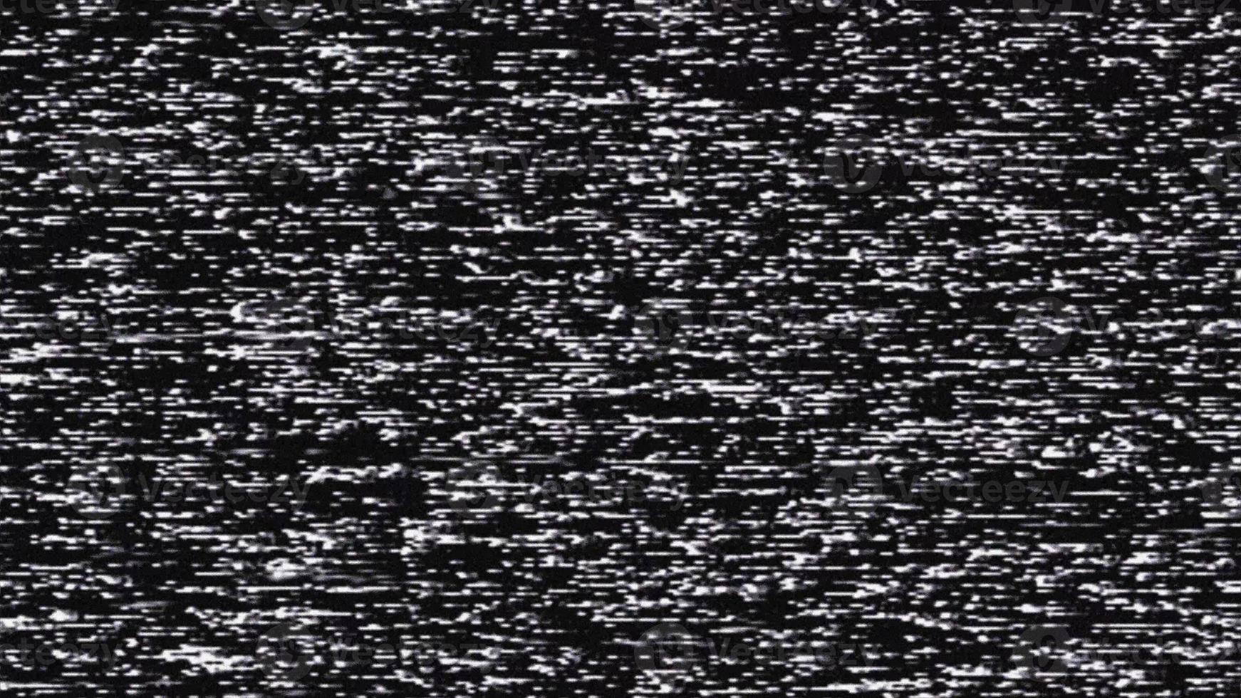 Grey pixel sort grunge tv damage background photo