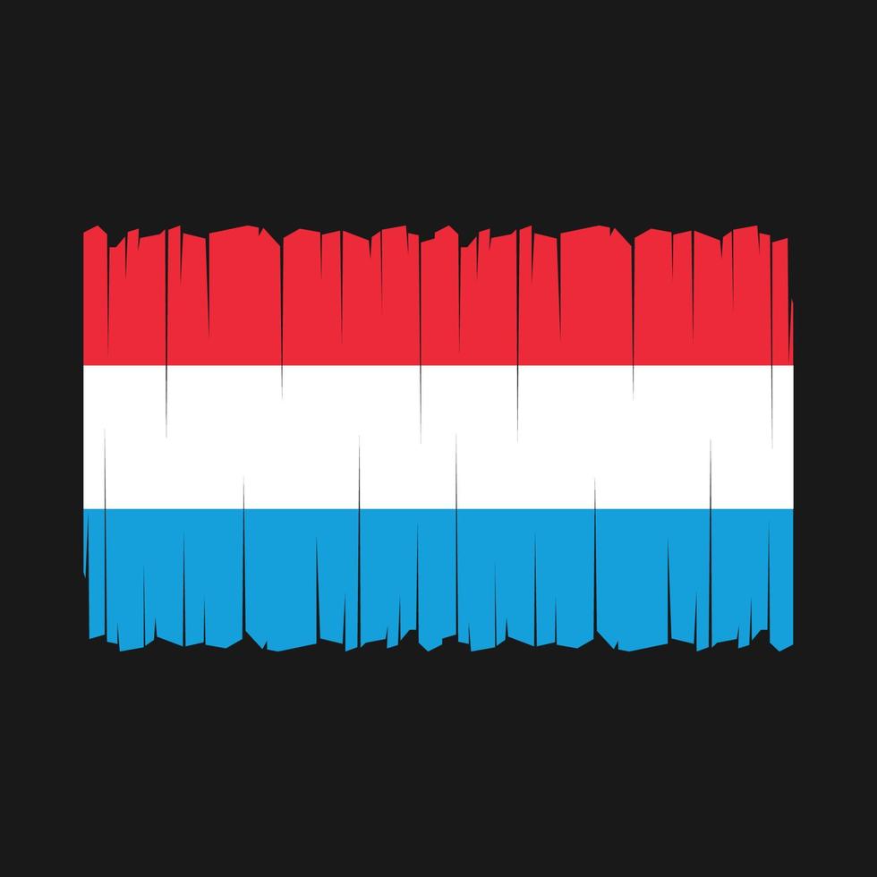 Luxembourg Flag Vector
