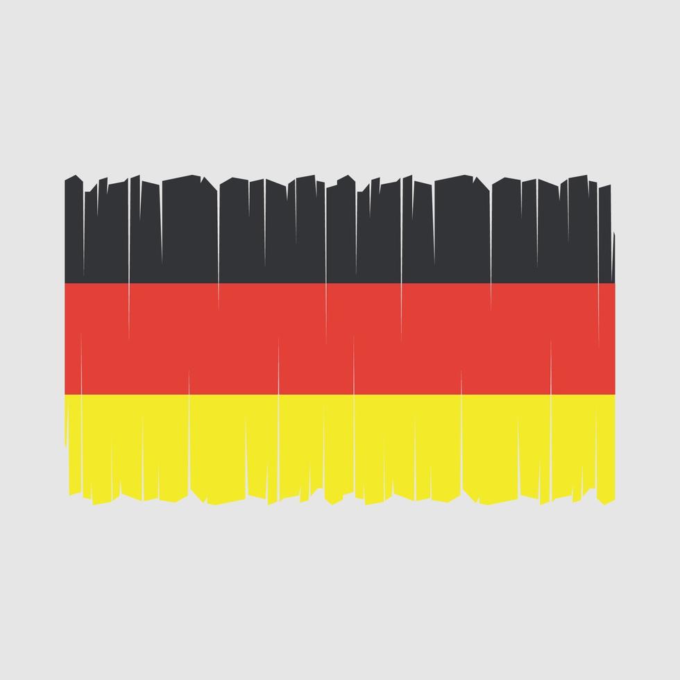 vector de bandera de alemania