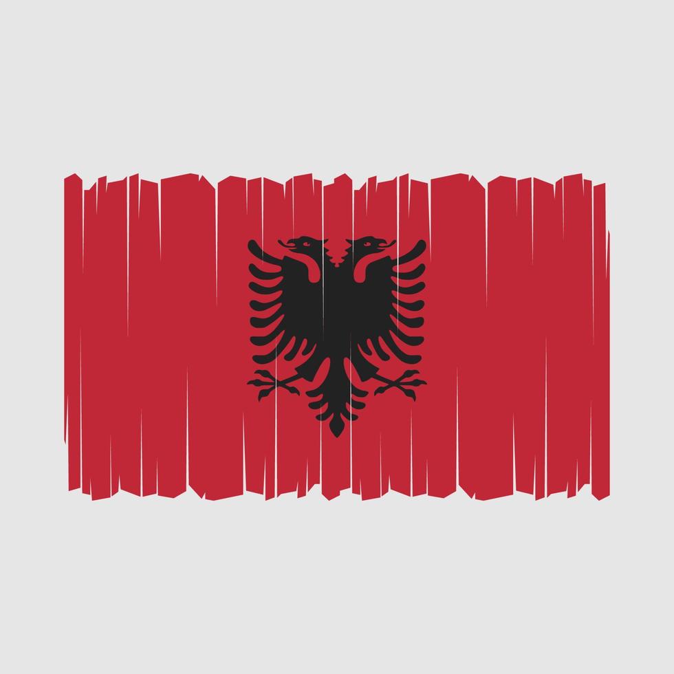 Albania Flag Vector