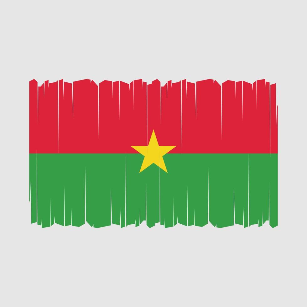 Burkina Faso Flag Vector