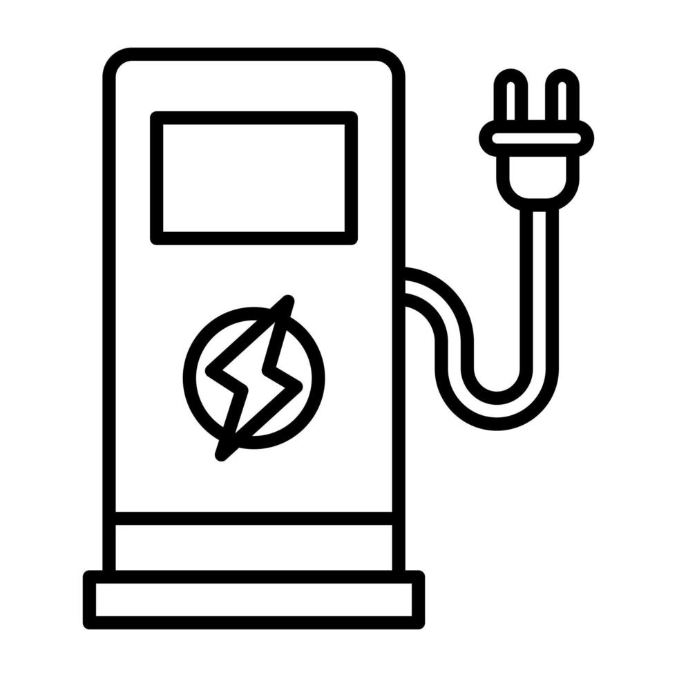 Charging Station vector icon